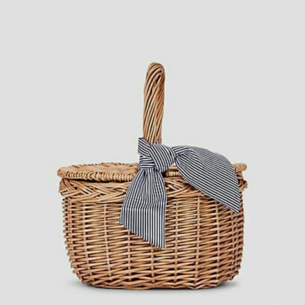 Barneys New York Picnic Basket Bag